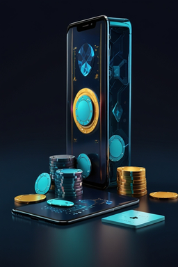 Smartphone mit Riverspin App